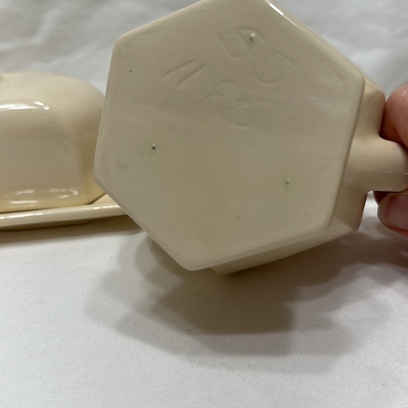 Sugar bowl, creamer & butter dish set - Picture 4 of 7